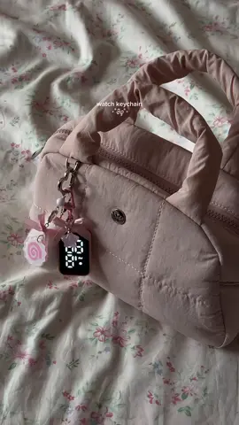 digital watch keychain cutie 💕💫 #watch #digitalwatch #keychain #anikanik #fyp 