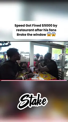 Speed got fine $5000 by restaurant after his fans broke the window 😳#speedinportland #ishowspeedclipz #viral #speeddoesamerica #ishowspeed 