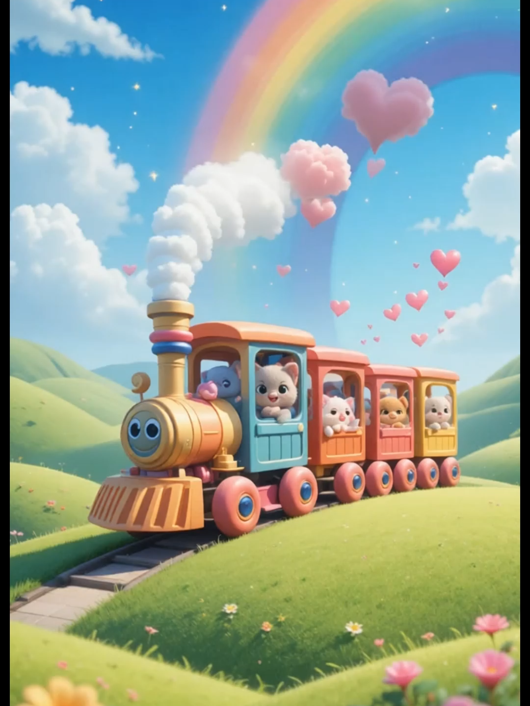 🚂 Đoàn Tàu Tí Hon Remix | Chú chó, mèo, voi, gấu, thỏ nhảy múa cực vui 🎶 | Short Đoàn tàu tí hon lung linh sắc màu, chở theo chó con 🐶, mèo nhỏ 🐱, voi 🐘, gấu 🐻 và thỏ 🐰 cùng nhau ca hát nhảy múa thật vui nhộn. Remix phiên bản mới, nhịp điệu sôi động, dành cho các bé vừa nghe vừa nhún nhảy! 👉 Đừng quên Like 👍, Share 🔄 và Subscribe 🔔 để đón xem thêm nhiều video ca nhạc thiếu nhi vui nhộn khác nhé! #DoanTauTiHon #NhacThieuNhi #Shorts #KidsMusic #Remix#ShortsViral #tettrungthu #TikTokKids #shorts” #fyp #forkids