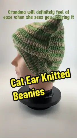Cat Ear Knitted Beanies