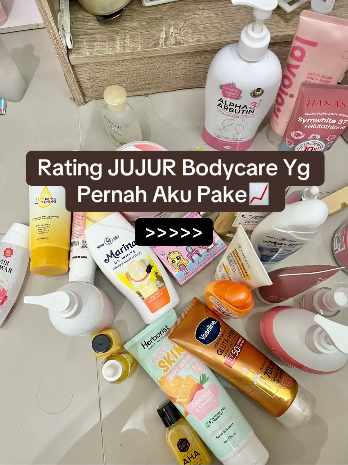 Rating jujur versi aku📈 #racunicaaa #bodycareroutine #bodycareviral #lotionwhitening #fyp 