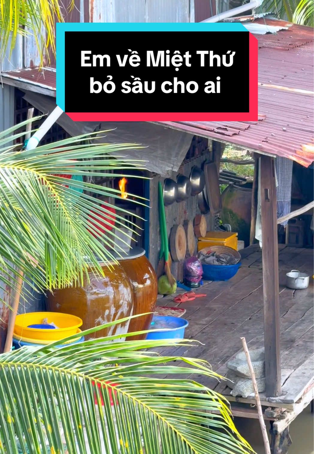 Lời bài hát Em Về Miệt Thứ, bỏ sầu cho ai #nhadepbonphuong #dulichmietthu #mietthu #dulichmientay #mientay 