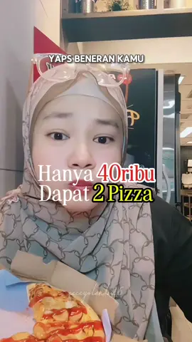 2 pizza nya cuma 40rb loh,klik tag lokasi dan ambil promonya!! #promomakangajian #promoseruweekend #nexent #nexpizzahut #promopizzahut 