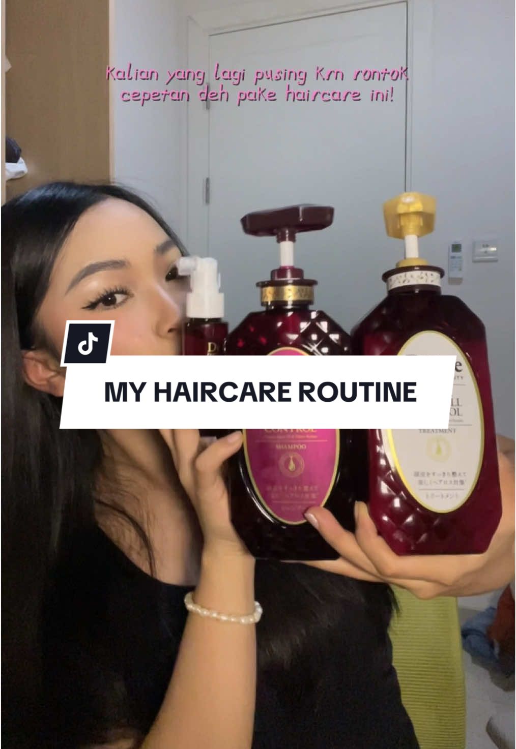 so far, ini yang paling aku rekomen buat atasin kerontokan aku! 🥹🫶🏻  @Moist Diane Indonesia Official  #haircare #solusirambutrontok #moistdiane #hairtok 