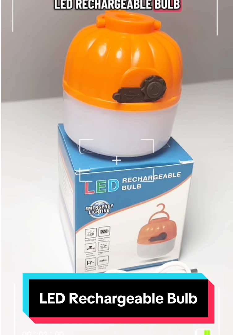 LED Emergency bulb up to 4hours 4mode light USB Rechargeable waterproof lantern #waterproof #rechargeable #light #ledlights #sale 