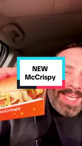 Say hello to the NEW McCrispy(er) 🤩  Now with a softer bun, NEW ranch sauce and an even crispier coating. #mcdonalds #food #fastfood #fyp #burger                          (ad)  