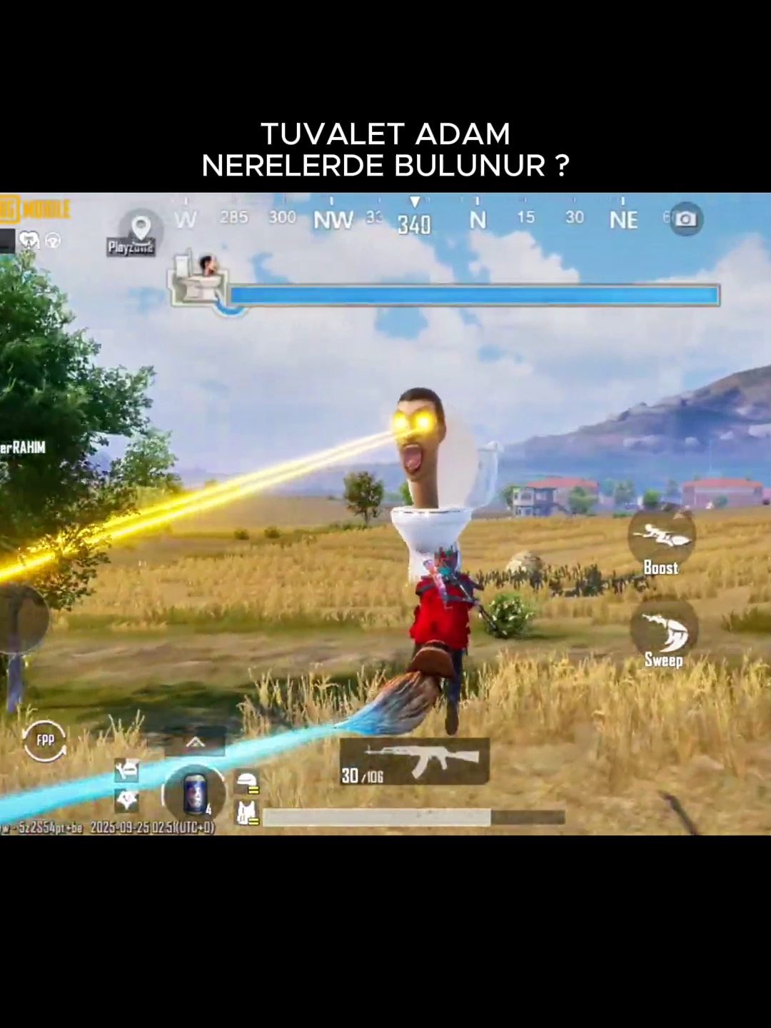 Pubg mobile yeni skibidi toilet güncellemesinde tam konumlar neresi ? Tuvalet adamı nerelerde bulabiliriz, nerede çıkar ?#pubgmobile #pubgmnextstarprogram #PUBGMxSkibidiToliet #fidumair