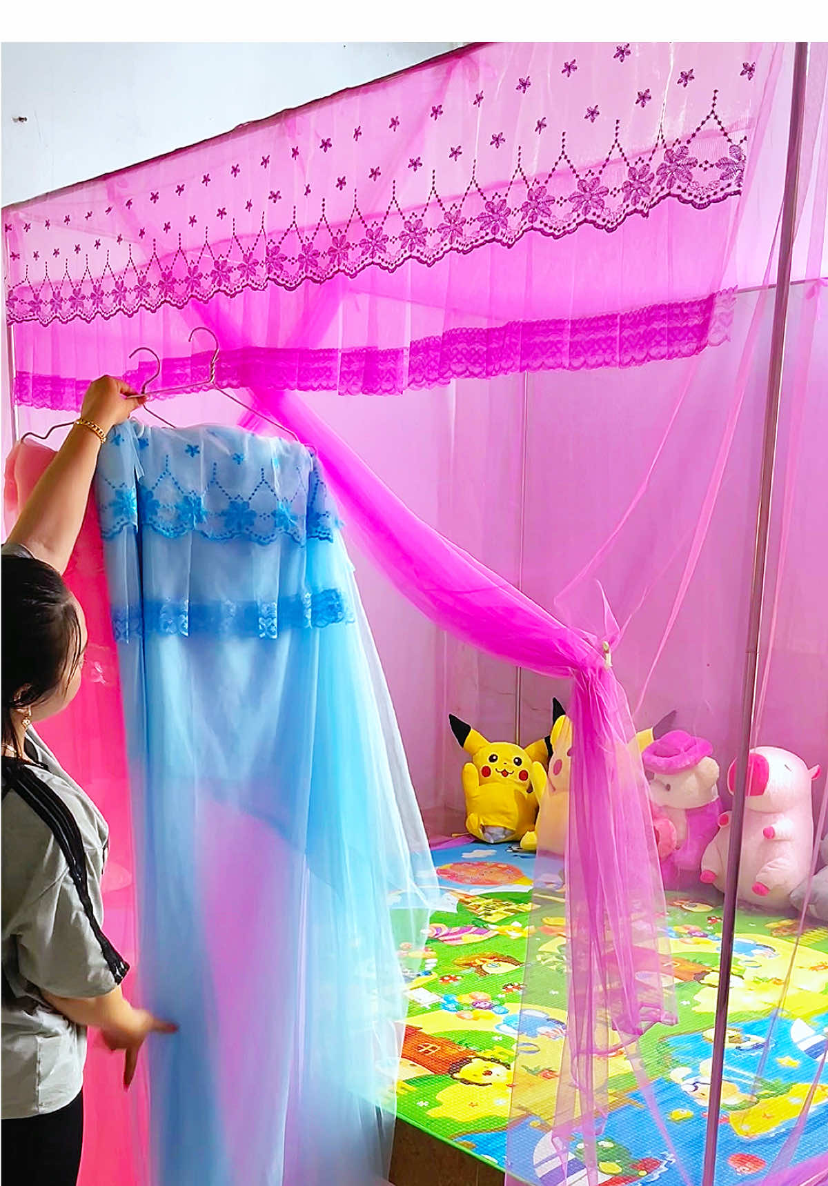 Trả lời @🔥Mẹ Gấu Gạo🔥 Bộ mùng khung inox mùng tuyn thái  @Ngọc Lanh (Mẹ Cutin)  @Ngọc Lanh (Mẹ Cutin)  @Ngọc Lanh (Mẹ Cutin)  #mungtuynchongmuoi #mungkhung #mungchongmuoi #ngoclanhmecutin #xuhướng 