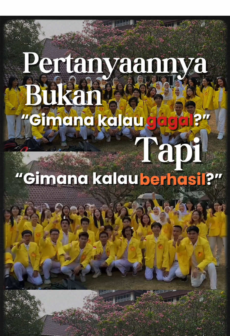 Dulu, waktu mutusin untuk gapyear, pertanyaan yang paling sering muncul di kepala gue cuma satu: “Gimana kalau gue nggak pernah berhasil?” Tapi di Alternatifa, gue belajar buat melihat dari perspektif yang berbeda. “Gimana kalau semua usaha gue akhirnya berhasil?”  Gapyear itu berat kalau dijalani sendirian. Tapi lewat komunitas belajar @Alternatifa , gue nggak cuma belajar materi, tapi juga belajar buat evaluasi dengan benar, nemuin cara belajar yang cocok, dan yang paling penting percaya lagi sama mimpi gue sendiri. Alternatifa ngajarin gue kalau mimpi nggak pernah ketinggian. Yang dibutuhin cuma proses, konsistensi, dan lingkungan yang paham rasanya mulai dari nol. Dan dari proses itu, gue bukan cuma berhasil sampai di Kriminologi UI, tapi juga nemuin keberanian buat merawat mimpi yang lebih besar lagi. Karena di Alternatifa, mimpi kita bukan buat dibandingkan, tapi buat diperjuangkan. Dan yang bikin semua perjalanan ini berarti adalah lo nggak pernah berjuang sendirian. #mimpikitaberharga #beasiswarawatmimpibersamaalternatifa #gapyear #kriminologiui #universitasindonesia 