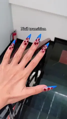 Fall nail ✨ #bubblenailart #fakenails #fyp #trending #fallnails 