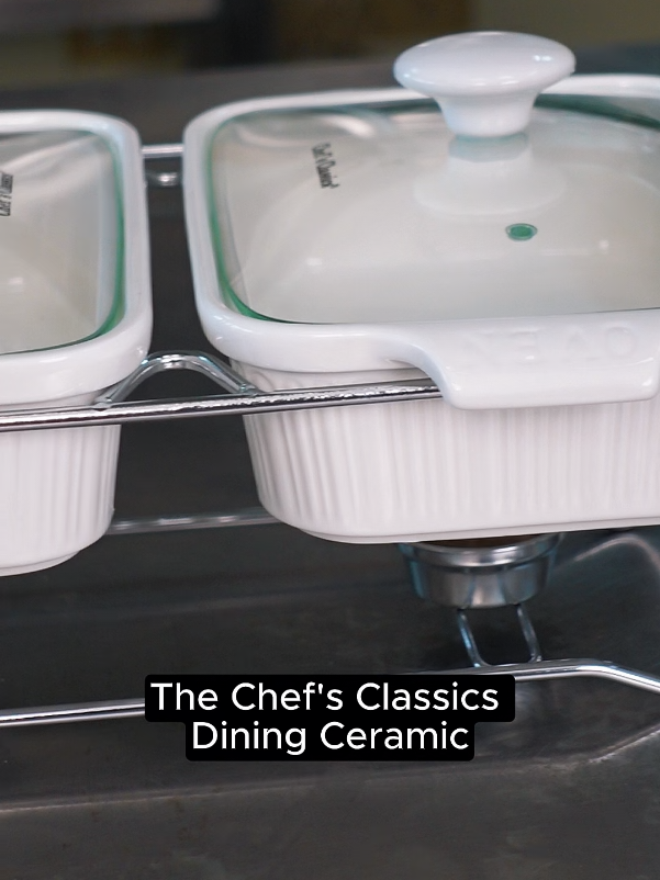 Elevate every meal with elegance 🍲✨ #ChefsClassics #BuffetServer 