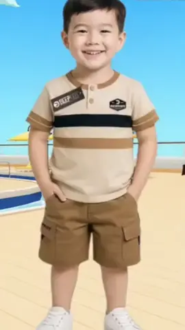 Deepkids Kaos & Setelan Anak Laki Laki Kaos Kerah Kancing Celana Cargo Pendek Bahan Cotton #deepkids #setelananaklakilaki #bahancottoncombed #setelananak 