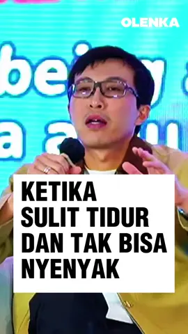 Dokter sekaligus entrepreneur, Tirta Mandira Hudhi, menyatakan bahwa stres berlebih dapat menyebabkan gangguan tidur pada seseorang. Menurutnya, individu yang mengalami kondisi tersebut akan sulit untuk memulai tidur dan tidak bisa nyenyak. Ia menyarankan agar individu yang mengalami gangguan tidur menciptakan suasana tempat tidur yang nyaman, mencari tahu penyebab gangguan tidur, serta berkonsultasi dengan psikolog. Dokter Tirta merekomendasikan agar konsultasi dengan psikolog dilakukan secara berkala, yakni satu kali per kuartal. # TirtaMandiraHudhi #GangguanTidur