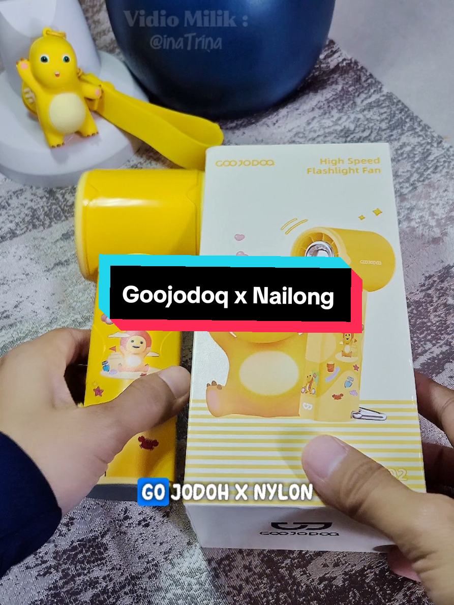 Kipas Angin Goojodoq x Nailong punya stok terbatas kamu harus punya nih #goojodoqxnailong #kipasangin #kipasanginportable #goojodoqfan 