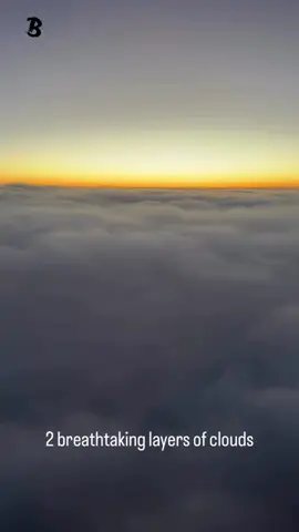 2 breathtaking layers of clouds  #Bartmann #bartmannvideos #unfrezzmyaccount #foryoupage #clouds 