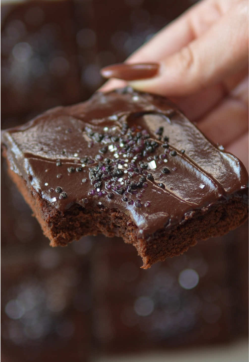 I got friends on the other side… 🎩✨ In honor of spooky season, I’m kicking off the Villain Edition of my Disney dessert series with Dr. Facilier from The Princess and the Frog🃏🔮 Mocha bourbon brownies topped with a silky dark chocolate ganache: - Dark chocolate for his sinister, shadowy side 🍫 - Espresso for his bold, persuasive charisma ☕️ - Bourbon to capture his smooth-talking charm and New Orleans flair 🥃 Welcome to the darker side of Disney 👀  Which Disney villain do you want to see next? 🖤 #baketok #bakingtiktok #bakingtok #disneydesserts #disneyvillains 