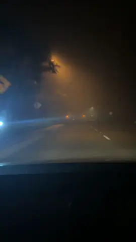 #caliweather #latenightdrives #foggynights #themist 