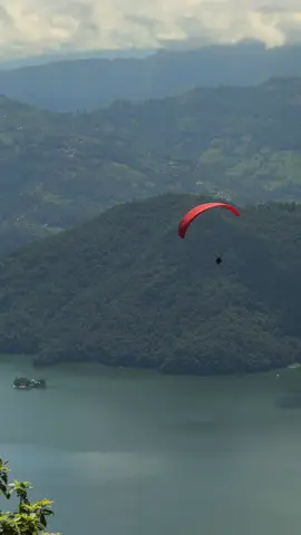 Paragliding in Pokhara.🪂 📍Sarangkot #foryoupage #creatorsearchinsights #lifetimexperiences #uncovernepal #onlynepal 