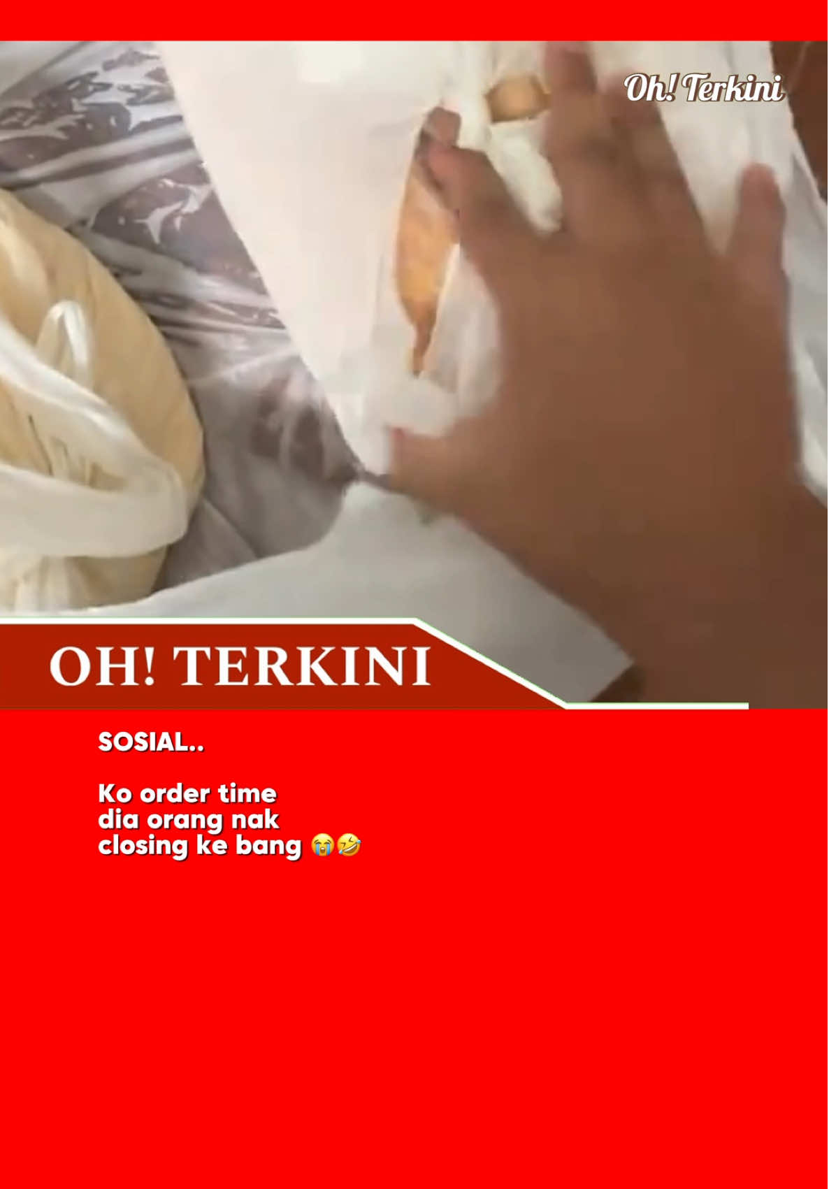 Dia suruh masak sendiri tu bang🤣😂😂 #pizza #dominos 