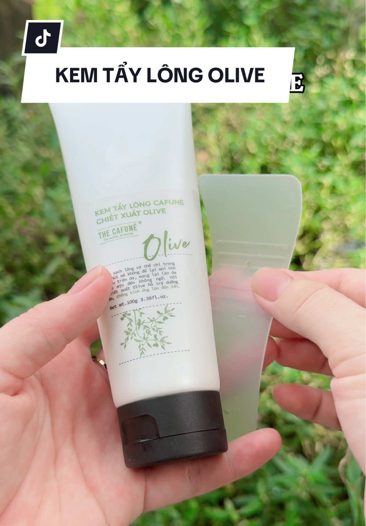 KEM TẨY LÔNG OLIVE, TẨY SẠCH VÙNG LÔNG 1 CÁCH NHANH CHÓNG, AN TOÀN, KO ĐAU RÁT #kemtaylong #kemtaylongolive #xuhuong #fyp 