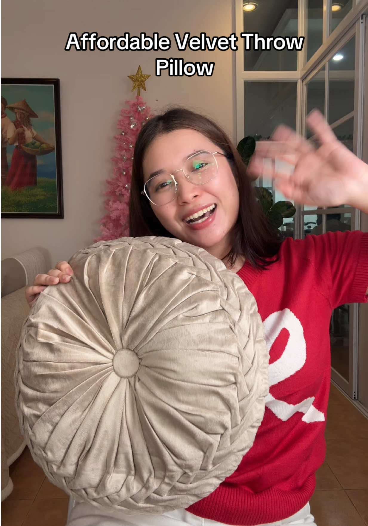 Ang sosyalin naman ng velvet throw pillow na to 🫶✨ #throwpillows #throwpillow #velvetpillows #pillow 
