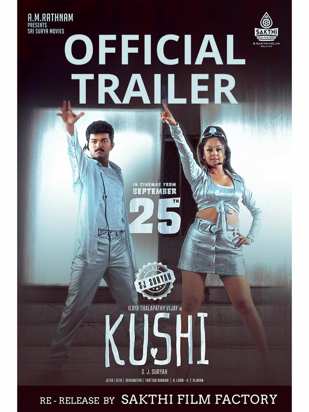 💖 The romance that stole hearts is BACK! ✨ Don’t miss Kushi – re-releasing for a limited time only! 🎬 🎟️ Get your ticket NOW at #MBOCinemas! 🎟️ Tickets here ⤵️ 💻 www.mbocinemas.com 📱 https://bit.ly/MBOmobileapp #MBOCinemas #Kushi #Rerelease #Trailer
