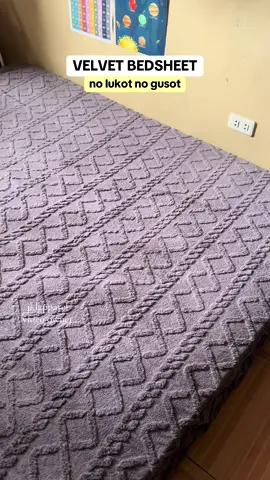 Totoo pala tlga na ang sarap higaan ng velvet bedsheet 