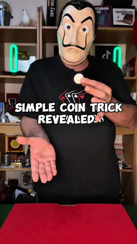 SUPER EASY COIN TRICK REVEALED 🪄 #magic #foryou #perte #tricks #magician 