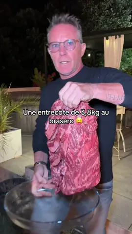 Entrecôte géante au brasero 🥩 #fyp #fypdong #foodies #FoodLover #FoodTok 