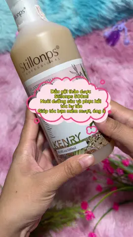 Dầu gội thảo dược Stillonps nuôi dưỡng mái tóc bạn chắc khoẻ #xuhuong #shopmeken #daugoi #daugoithaoduoc #daugoithiennhien 