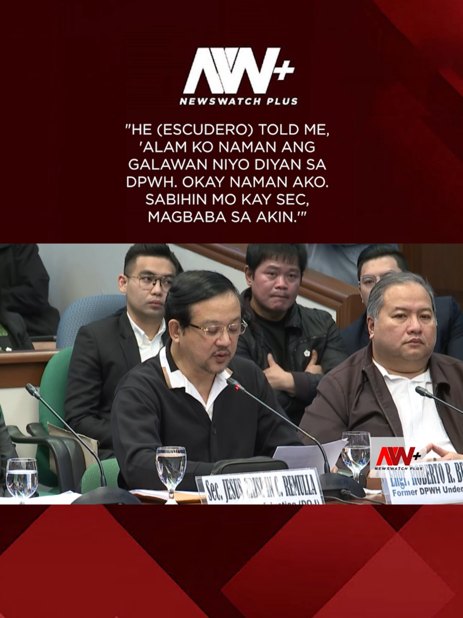 Ex-DPWH Usec. Roberto Bernardo recounts his encounters with then-Senate President Chiz Escudero, where the senator allegedly asked for kickbacks from government projects.   Bernardo claimed he delivered ₱160 million to Escudero during the first quarter of 2025.   Escudero denied the allegation. #newsph #fyp
