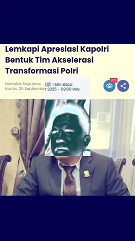 Kapolri Jenderal Listyo Sigit Prabowo mengambil langkah konkret untuk mendukung rencana Presiden Prabowo Subianto membentuk Komite Reformasi Polri dengan membentuk Tim Akselerasi Transformasi Polri. Pembentukan tim ini kemudian diapresiasi oleh Lembaga Kajian Strategis Kepolisian Indonesia (Lemkapi) yang melihat adanya dukungan penuh dari Istana. Direktur Eksekutif Lemkapi, Edi Hasibuan, meyakini kehadiran Tim Transformasi yang digagas Kapolri akan memberikan kontribusi besar bagi Komite Reformasi Polri pimpinan presiden. Terpisah, dalam rangka mempercepat langkah tersebut, Kapolri langsung memimpin Rapat Akselerasi Transformasi Polri di Pusdalsis Stamaops Polri, Mabes Polri, Jakarta Selatan. Rapat tersebut menghadirkan sejumlah pakar dari berbagai latar belakang, termasuk akademisi di bidang Hukum dan HAM, pemerhati kepolisian, praktisi media, dan purnawirawan Polri. Dalam rapat Kapolri menyampaikan bahwa pembentukan Tim Akselerasi Transformasi merupakan langkah proaktif dalam mendukung Komite Reformasi Polri yang akan dibentuk Presiden Prabowo Subianto. Kapolri juga menegaskan bahwa masukan dari berbagai pihak baik di internal Polri maupun para pihak eksternal tersebut, diharapkan bisa membantu akselerasi tim Komite Reformasi nantinya.