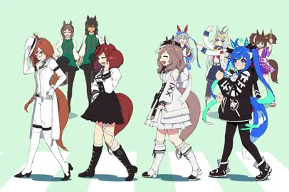 Uma #umamusume #umamusumeprettyderby #twinturbo #nicenature #matikanetannhauser #ikunodictus #oguricap #tamamocross 