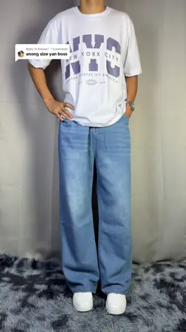 Replying to @Emman^_^ 31 pre for ref 5’7 ako 60kg #baggyjeans #baggypants #jeans #TikTokFashion #fyp 