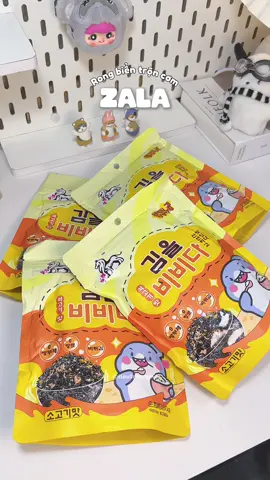 Rong biển trộn cơm ăn là nghiền 🍙✨#rongbien #zala #rongbientroncom #fyp #tieutruongne 