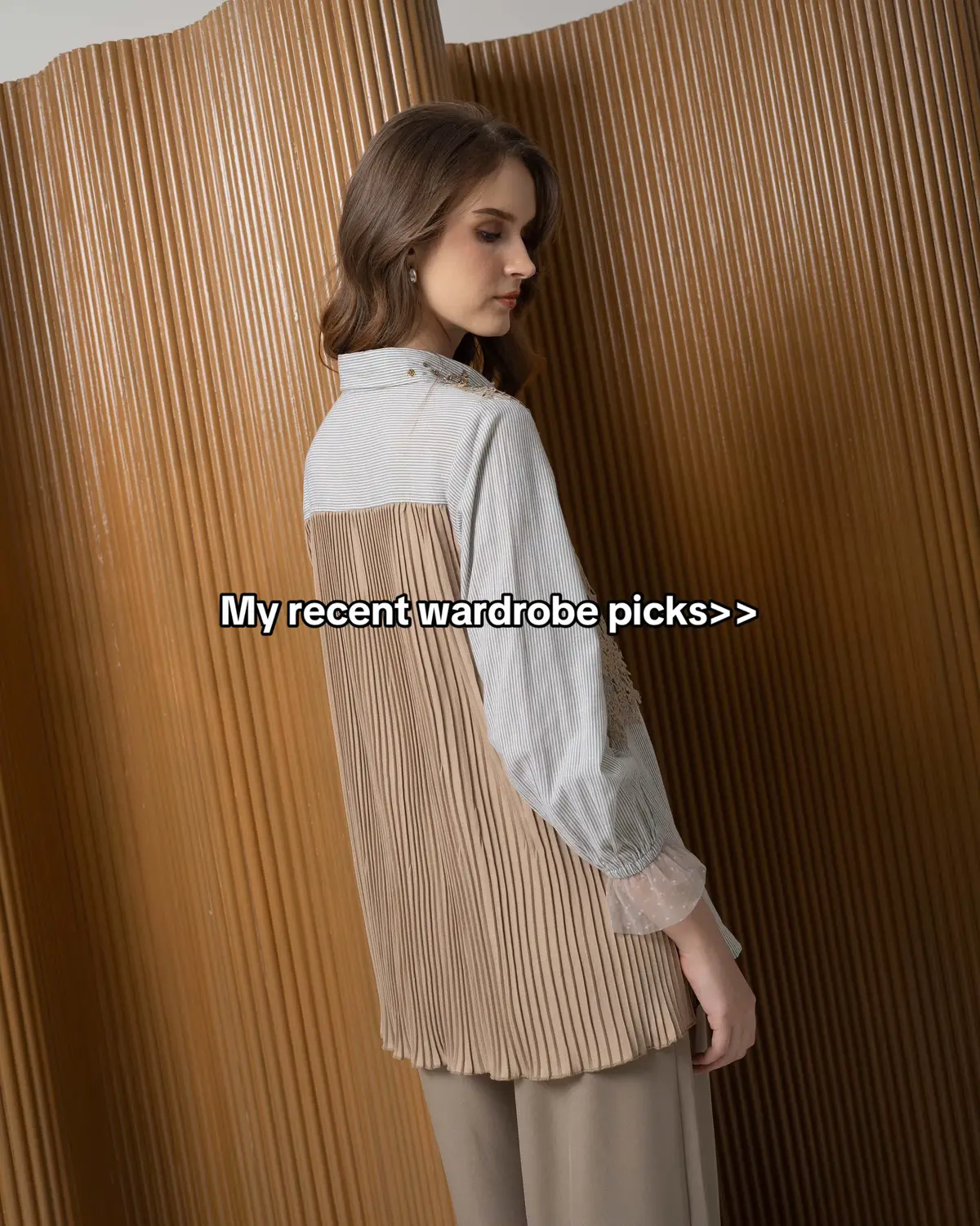 Black for bold elegance, truffle and cream for subtle warmth🤎🖤 #VAIA #shirts #tops #craftsmanship #belilokal 