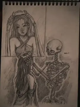 🥀#ar#drawing#skeleton #linewithoutahook 