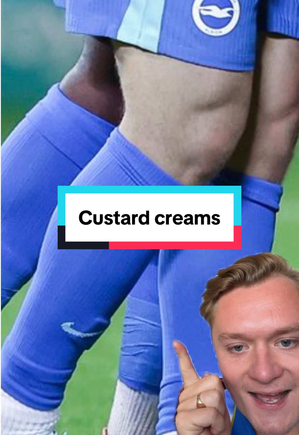 Football shin pads have gone too far at Brighton 🤣🤣 #brightonandhovealbion #milner #ronaldo #shinpads #football 