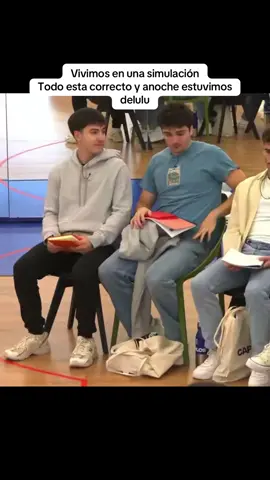 Vivimos en una simulación Todo esta correcto y anoche estuvimos delulu #ot2025 #operaciontriunfo 