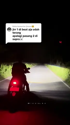 Membalas @jhosua🥸 Nih bang dah aku pasang di Supra Bapak 🫡🤩 Beeuuuuuuhhh !! beneran kaya biled #promomakangajian #ibezzelux1 #h6ibez #ledh6 #ledh6laser 