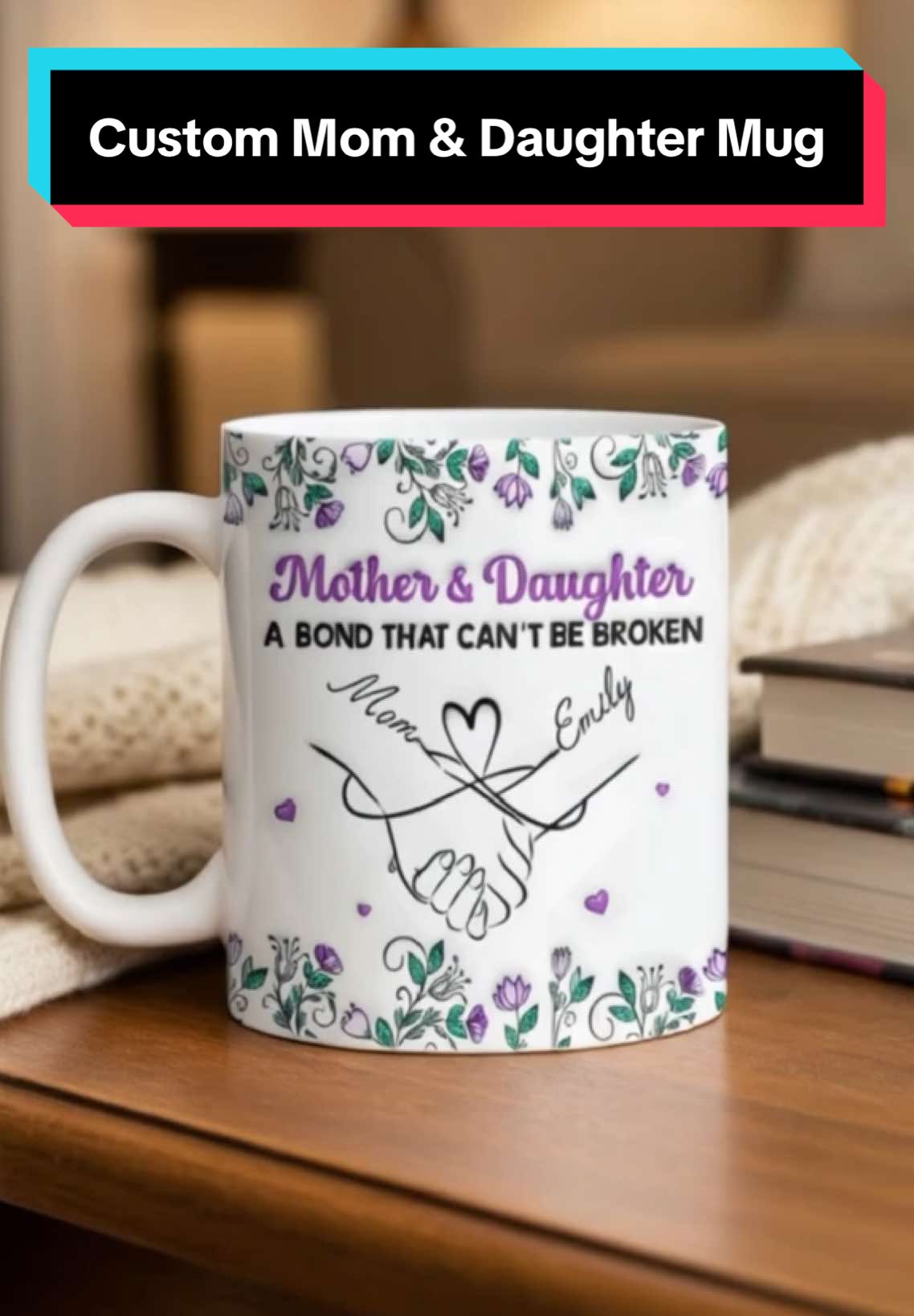 When a mug is more than a mug… it’s love 💕 #pawfecthouse #personalizedgifts #mom #daughter #motherdaughter