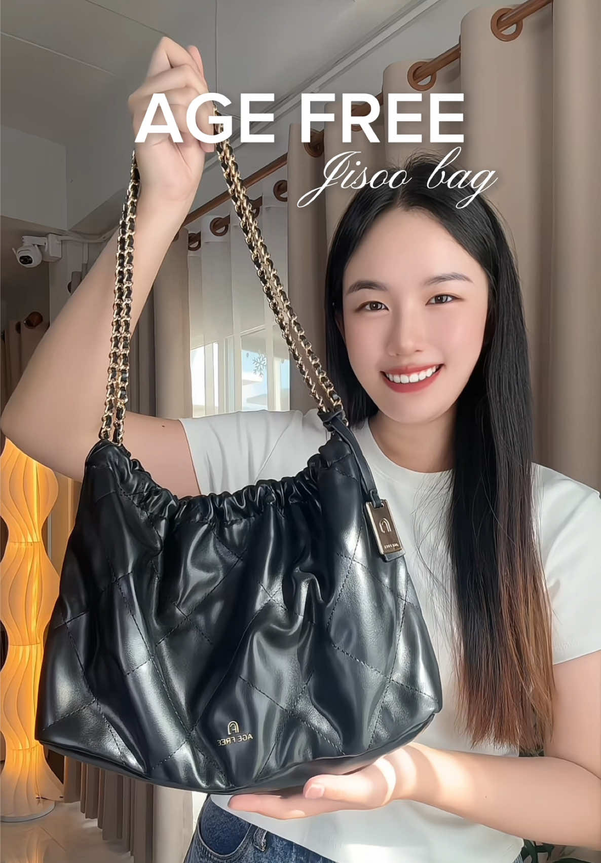 Jisoo Bag✨ #Agefree #กระเป๋าแฟชั่น 
