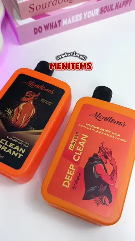 Conbo tắm gội MENITEMS siu thơm dành cho phái nam nè #combotamgoinam #menitems #daugoi #suatamnam #bibereview 