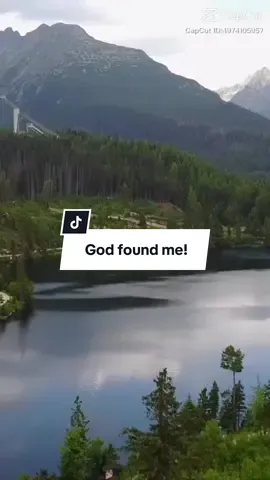 God found me and met me where I was. #God #ChristianTikTok #Faith #Jesus #Christian 