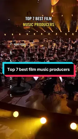 Top 7 best film music producers  #movie #soundtracks #hanszimmer #johnwilliams #popular