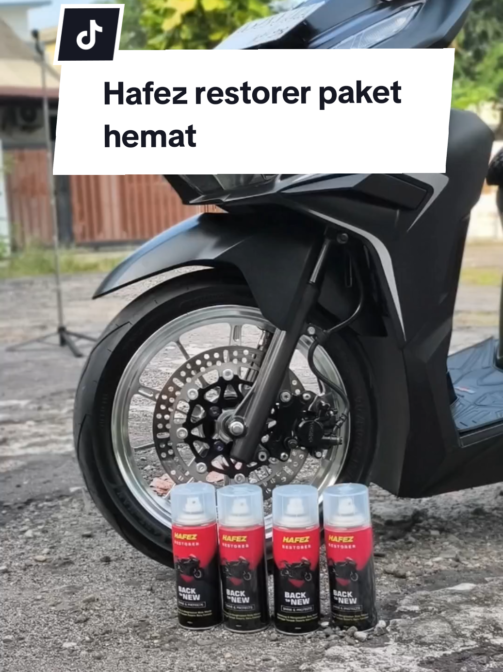 Buat kalian yg gk mau ribet ngilapin motor nya pake hafez restorer aja gkusa ragu deh pokok nya uda aman untuk perawatan kendaraan kita ⚡ @hafezindonesia  #hafez #hafezrestorer #hafezindonesia #variomodifikasi #wibgajian 