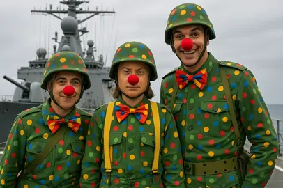 ⛵ Sánchez, Greta Thunberg y Ada Colau en escena ⚓ A bordo de un buque de la Armada apoyando su flotilla rumbo a Gaza 🤖 Todo generado por IA. #ExclusivaImpactante #PedroSanchez #AdaColau #gretathunberg #Armada 