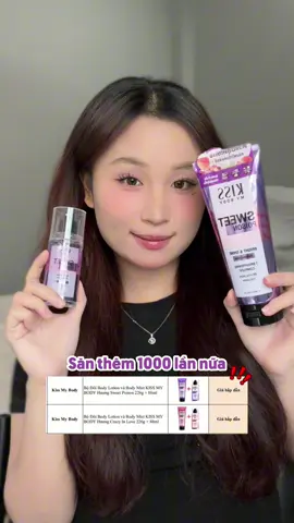 Môm nào đang tìm mùi quắn quéo crush ngửi iu liền thì múc lẹ nhaaa 💜😍 #KissMyBody #bodylotion #SweetPoison