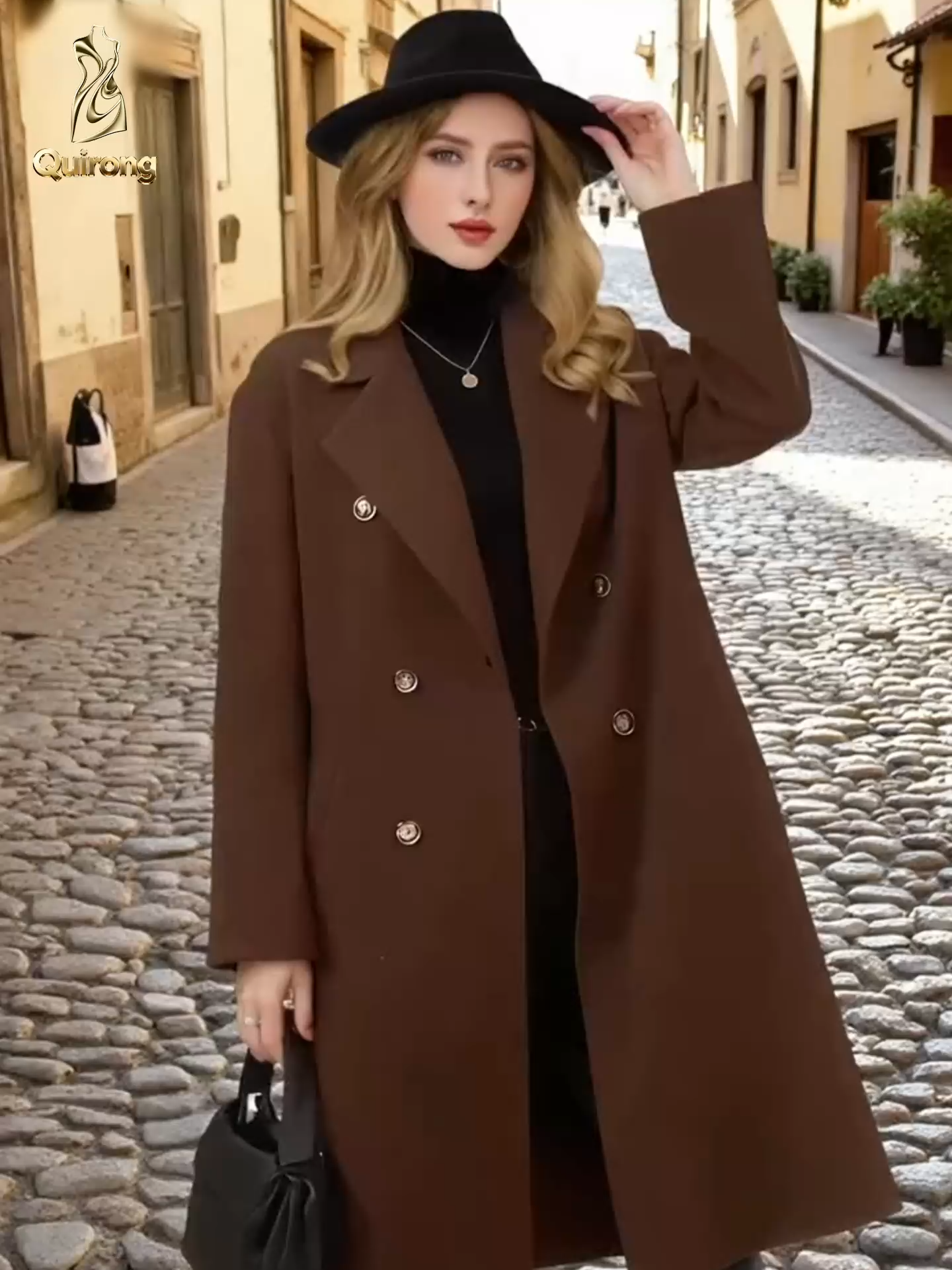 Wrapped in it when going out, there’s no need to fuss over matching. Its inherent sense of fashion and trendiness turns every occasion into your own runway.#fashion #clothing #OOTD