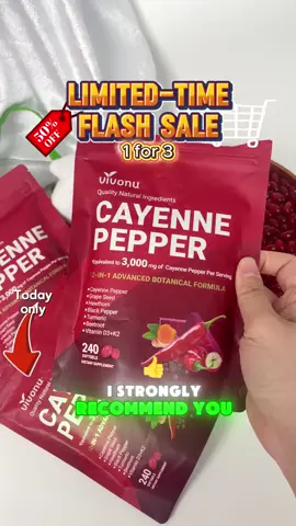 Vivonu cayenne pepper #cayennepepper #fyp #tiktokshop #tiktokshoplabordaysale #fallfreshness 